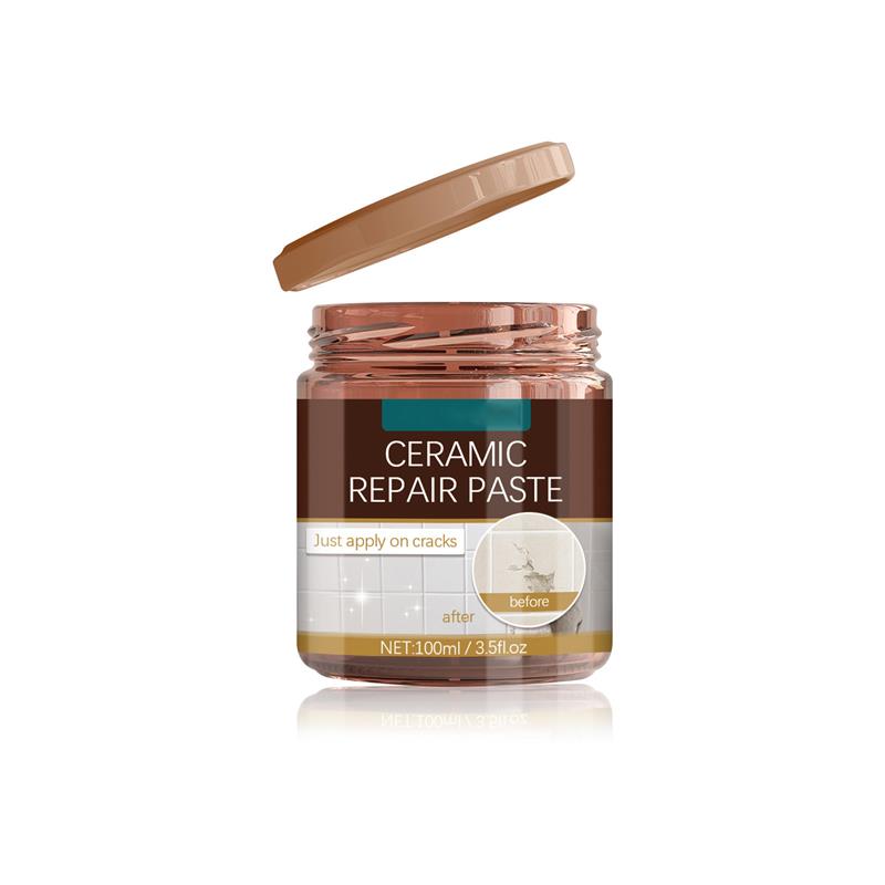 Keramische reparatiepasta A+B badkuip tegel douche reparatieset multifunctionele porseleinen reparatie voor crack chip keramische kalefateren reparatiepastenset: Blauw