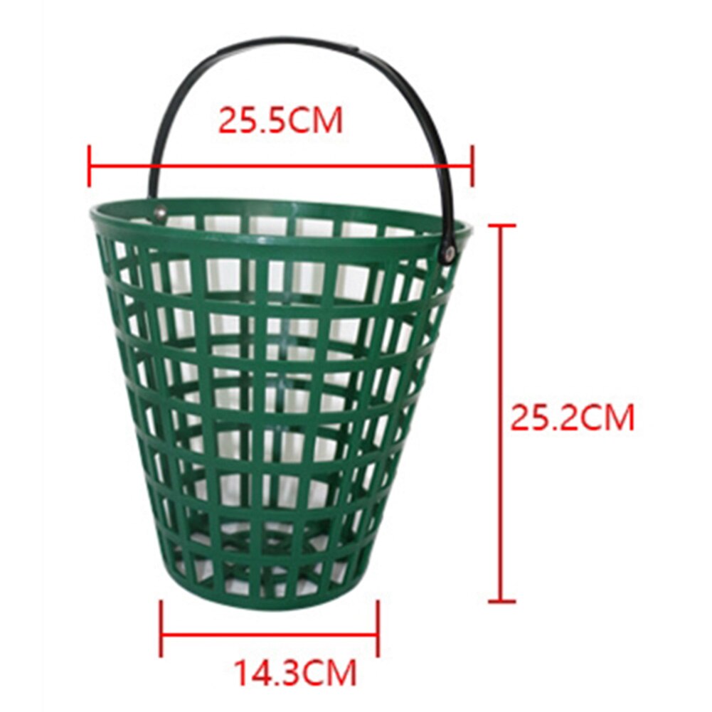 25 /100 Balls Golf Ball Basket Driving Golf Range Driving Golf Ball Bucket 25/100 Balls