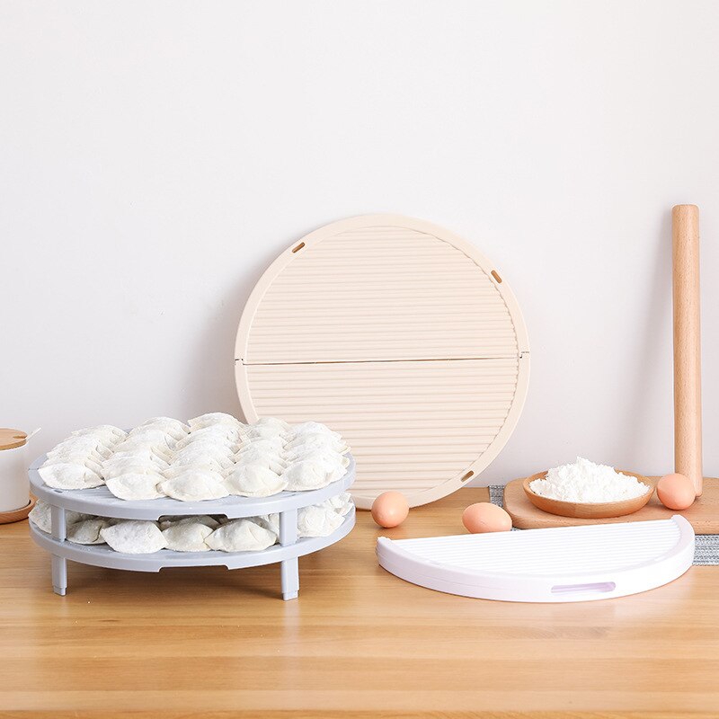 draagbare keuken lade rack vouwen deeg bal lade dumplings gordijn cover keuken opslag drogen servies WJ10