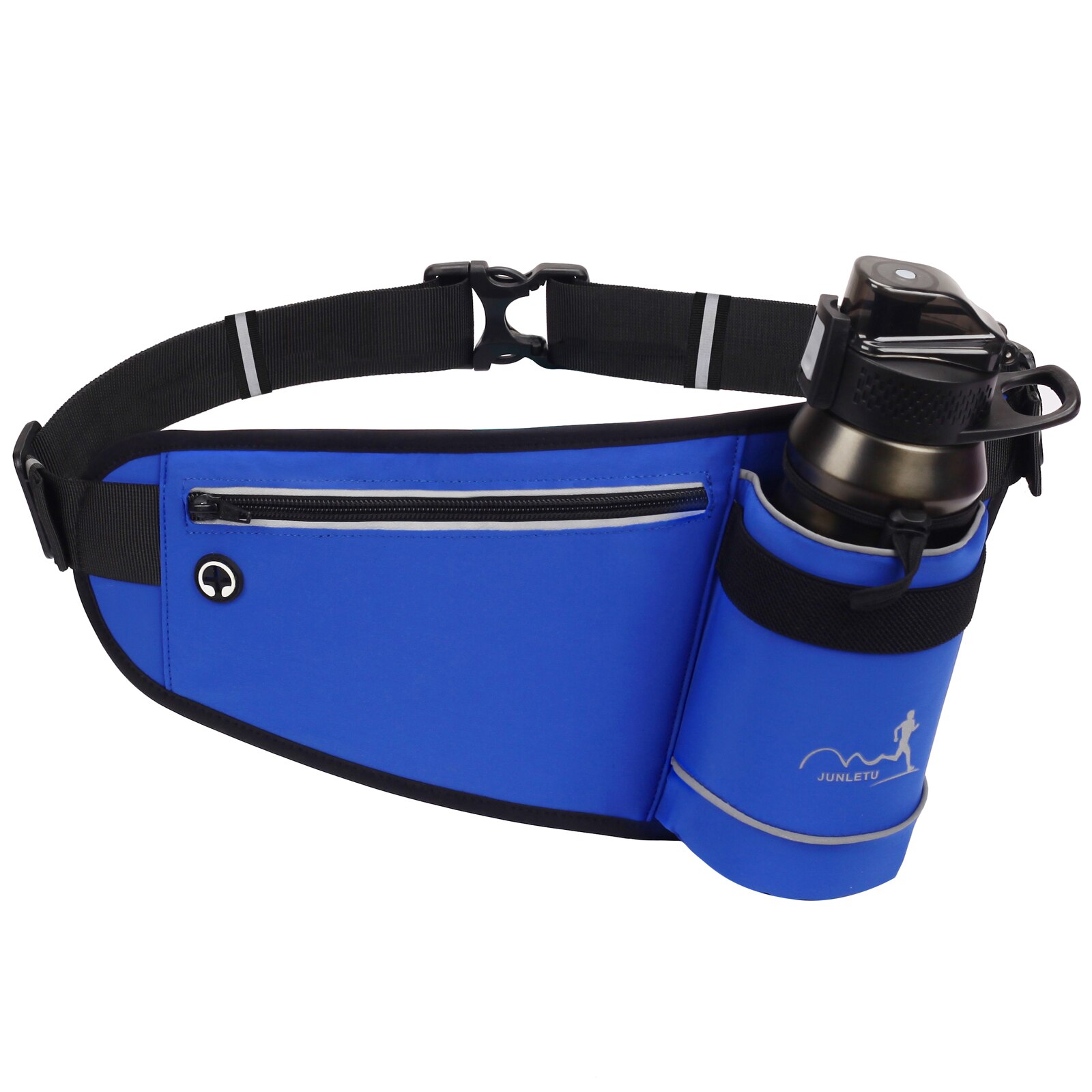 Udendørs sport hydrering talje bæltetaske med vandflaskeholder til jogging løb vandring camping cykling gå talje pakke