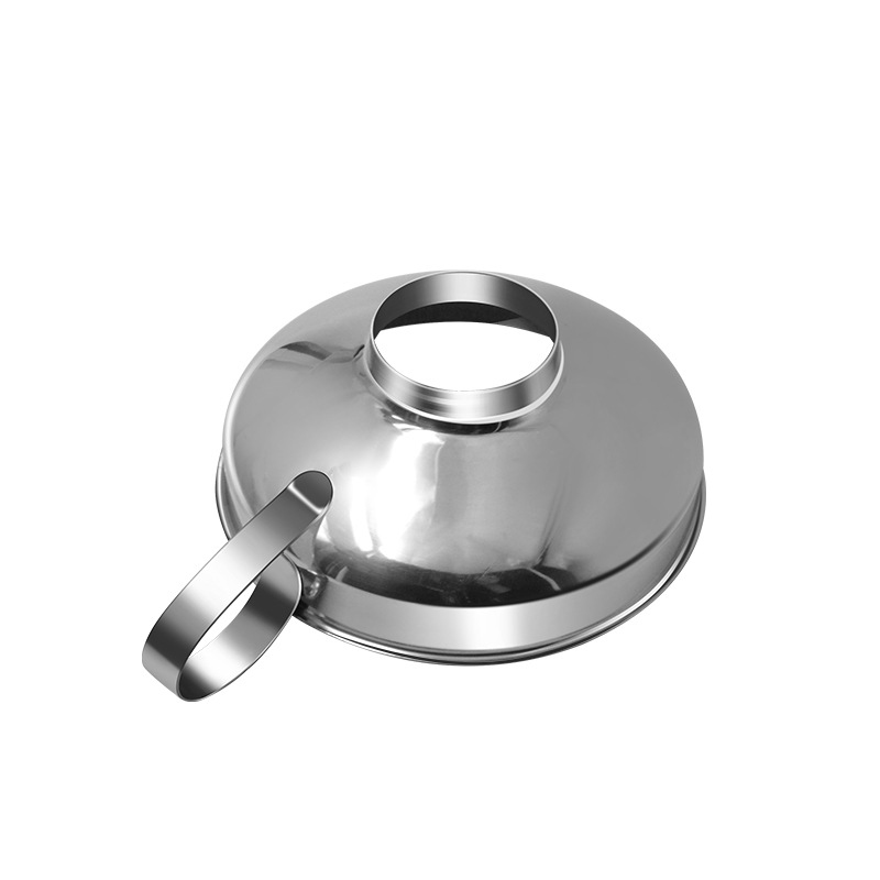 Altamente Popular, embudo para conservas de boca ancha de acero inoxidable de 2 tamaños, aderezo para ensaladas, embudo líquido, filtro de tolva, herramientas de cocina, Gadgets