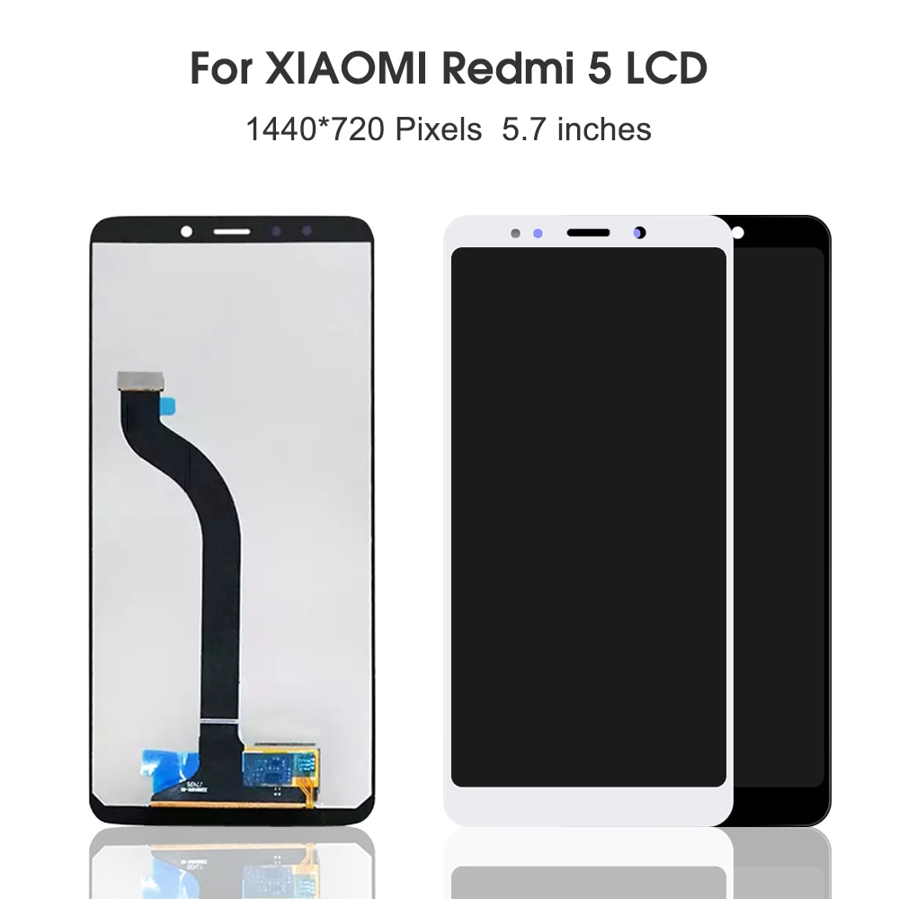 Original LCD For Xiaomi Redmi 5 LCD Display Touch Screen Replacement with Frame For Redmi 5 LCD Assembly MDG1 MDTI MDI1 Screen