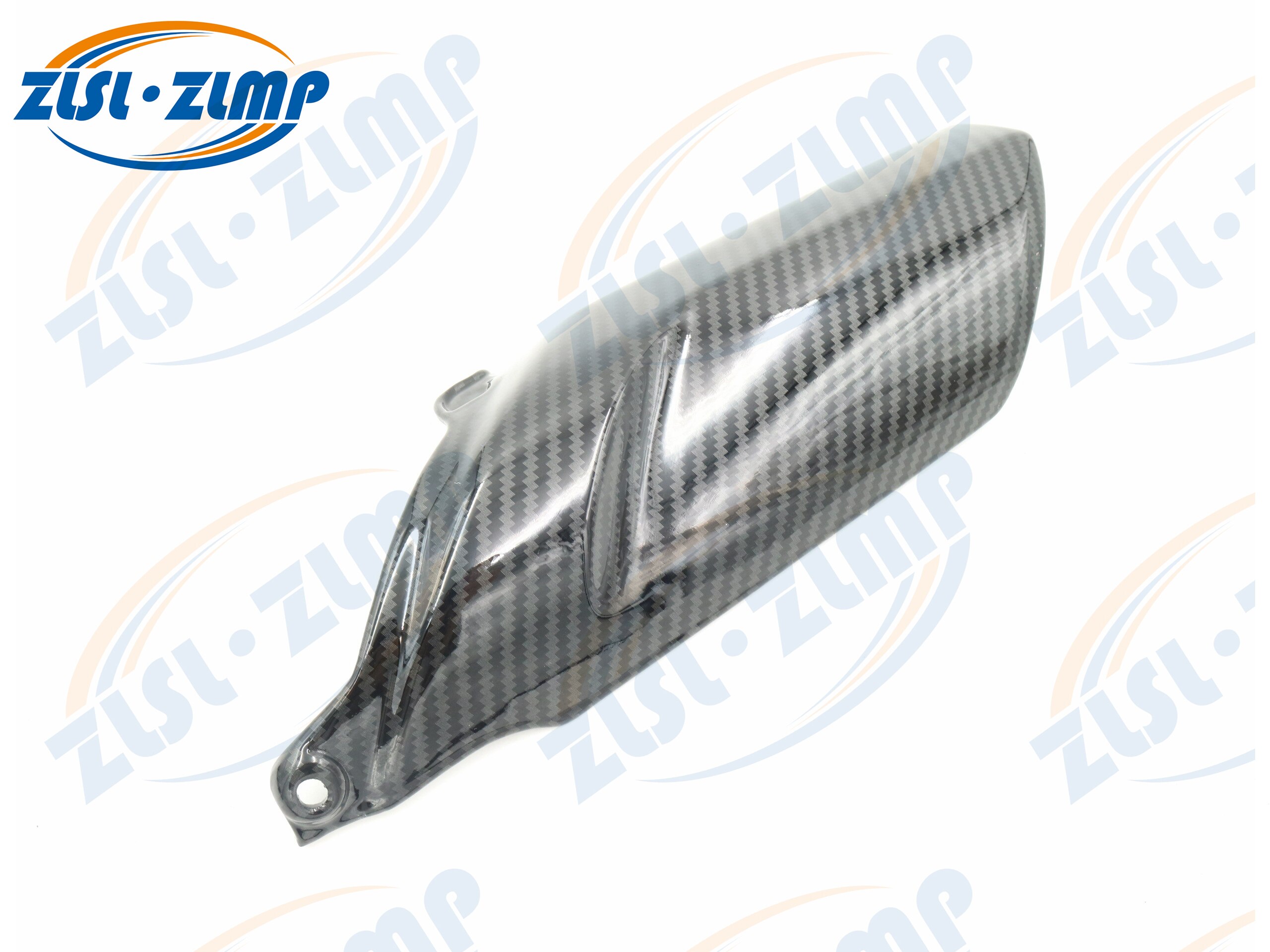 Guardabarros delantero para motocicleta KAWASAKI ER6N ER 6N ER-6N 12-16, cubierta de suspensión, Protector de choque, carenado de fibra de carbono, Color