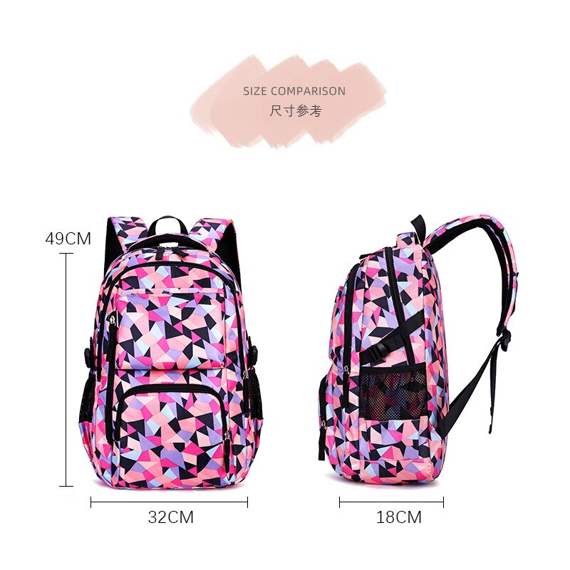 School Bags For Girls Cute Kids Bag Waterproof School Bags Children School Backpacks Kids Book Bag Satchel Mochila