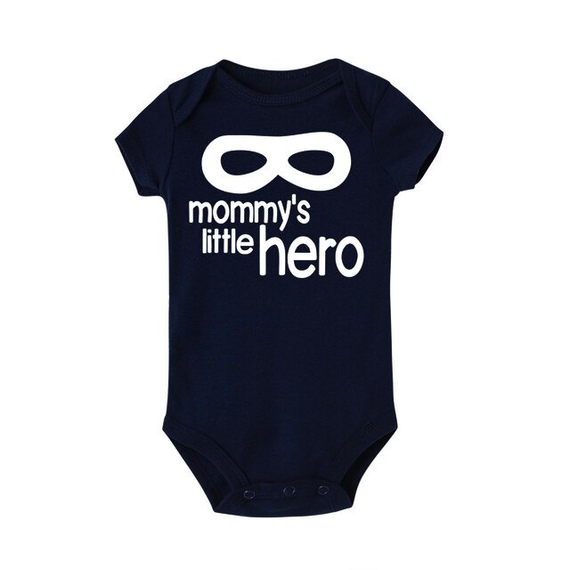 Casual Toddler Infant Baby Boys Girls Funny Print Short Sleeves Cotton Onesies Playsuit Bodysuit