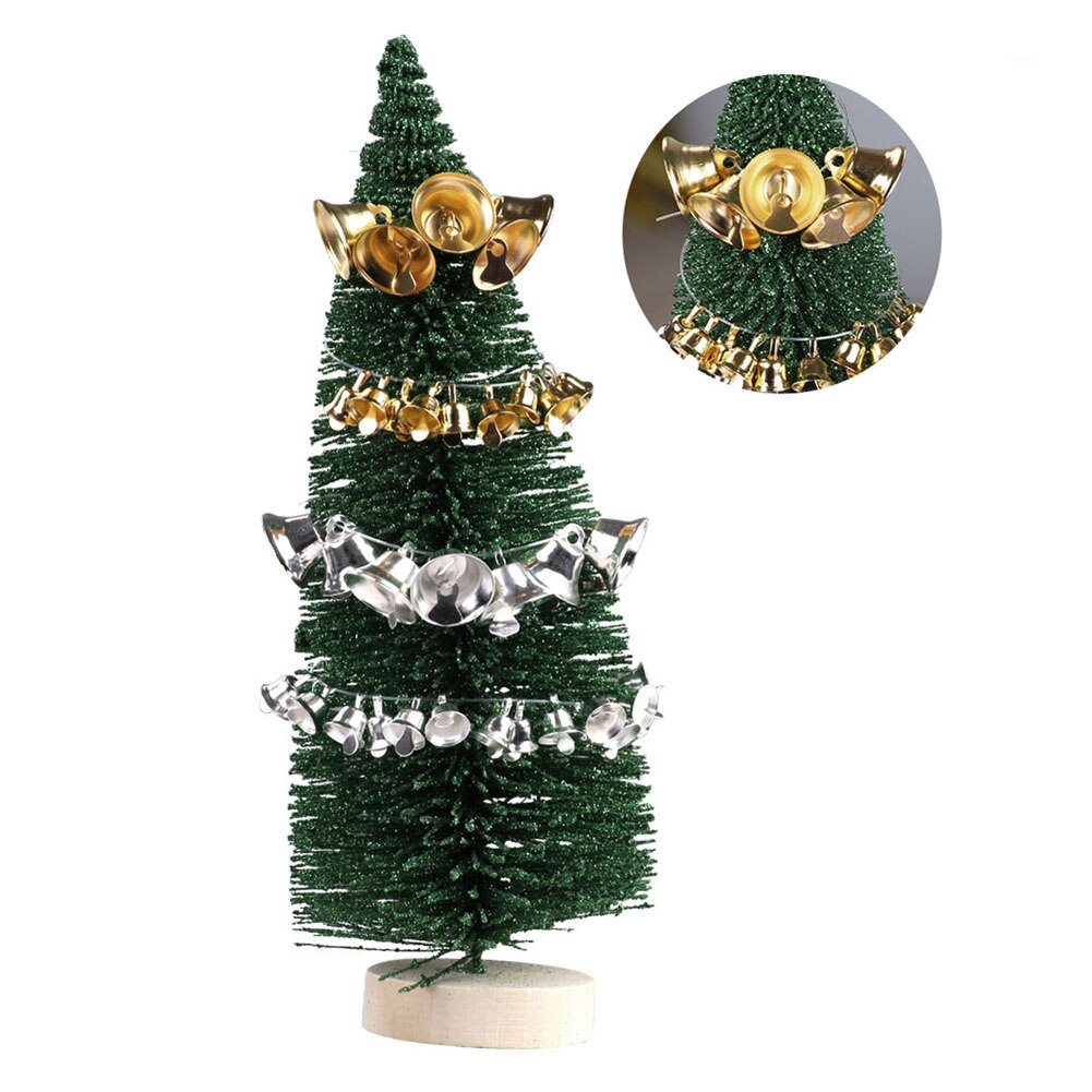Jingle Bells Goud Zilver Hangers Xmas Tree Opknoping Bell Mini Jingle Bells Voor Kerst Feest Decoraties Bruiloft Benodigdheden