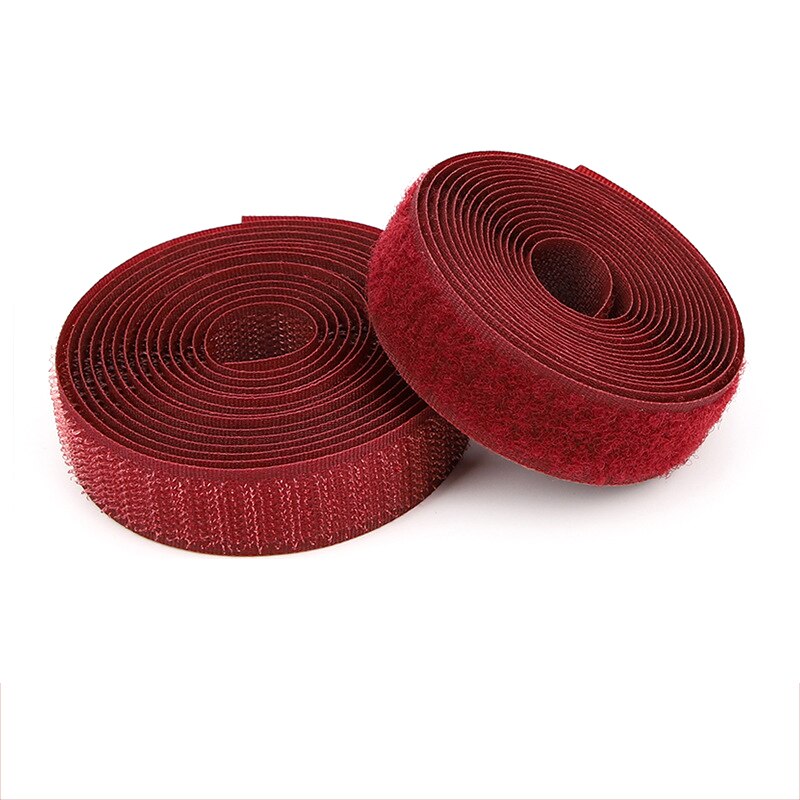 5cm Width Hoop and Loop no adhesive hook loop fastener tape sewing magic tape sticker strap couture clothing shoe: Color 11