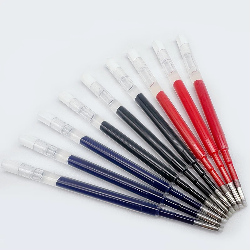 10pcs 424 Ink Gel Pens Refill 99mm blue black Red Replaceable G2 Ballpoint Pen Refills 0.5mm School Writing Office Stationery