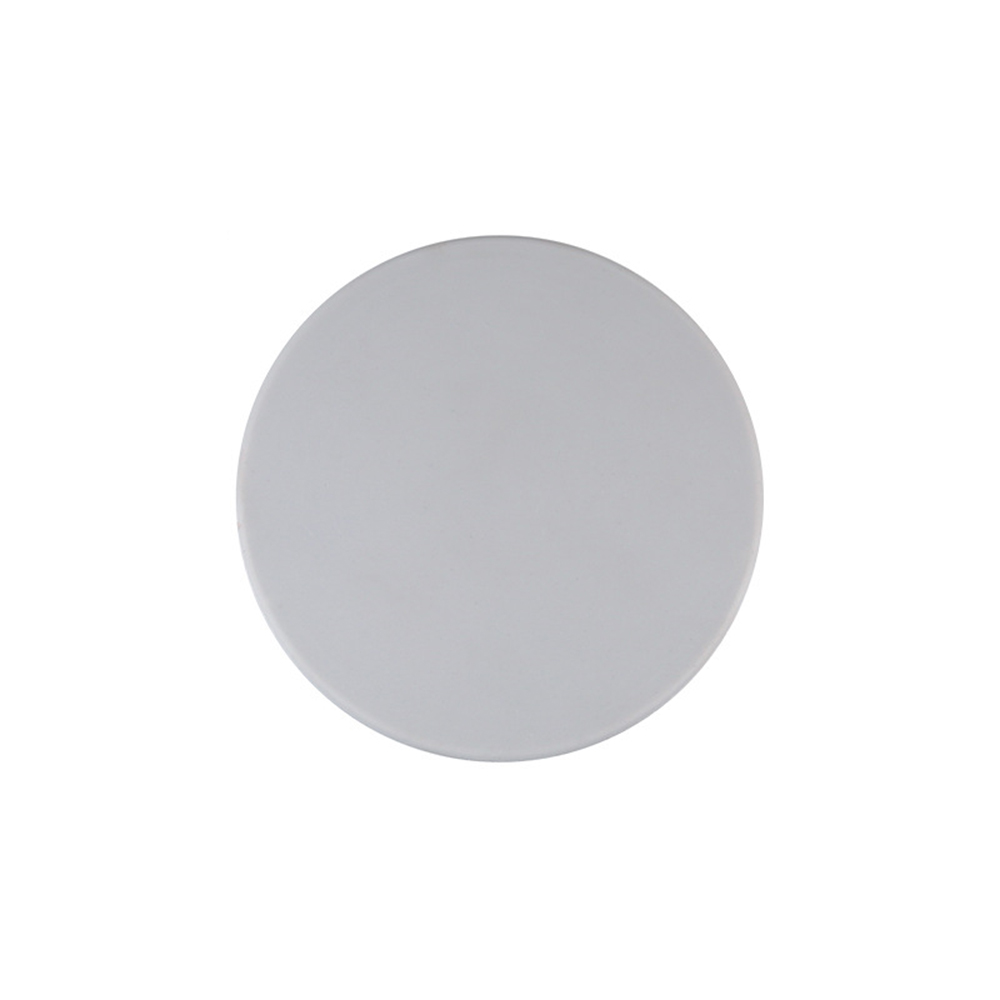 Butoir de porte rond/carré en Silicone, protection murale, poignée de porte, pare-chocs, auto-adhésif, silencieux, bloc de porte, meubles, Anti-collision: Round-Grey