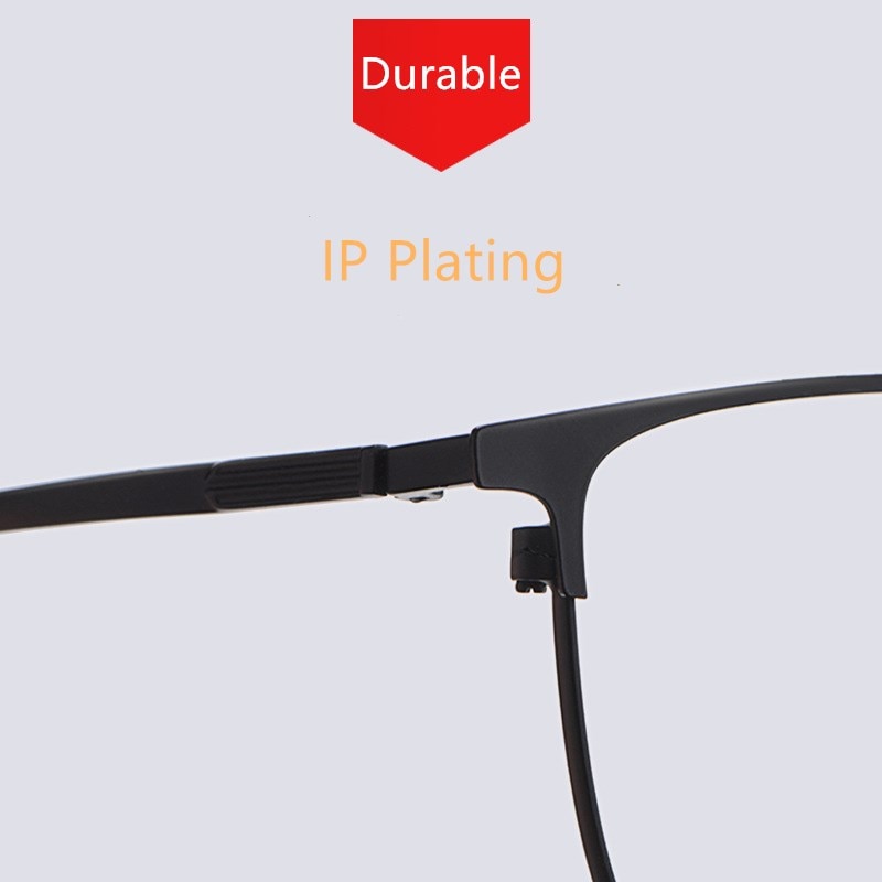 Ultralight Beta Titanium Men's Titanium Metal Full Frame Glasses Ultralight Business Optical Glasses Prescription Glasses Men