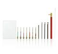 Interchangeable Head Embroidery Stitch Poke Embroidery Needle Punch Needle Set Embroidery Stitching Craft Tool For DIY Sewing: 02