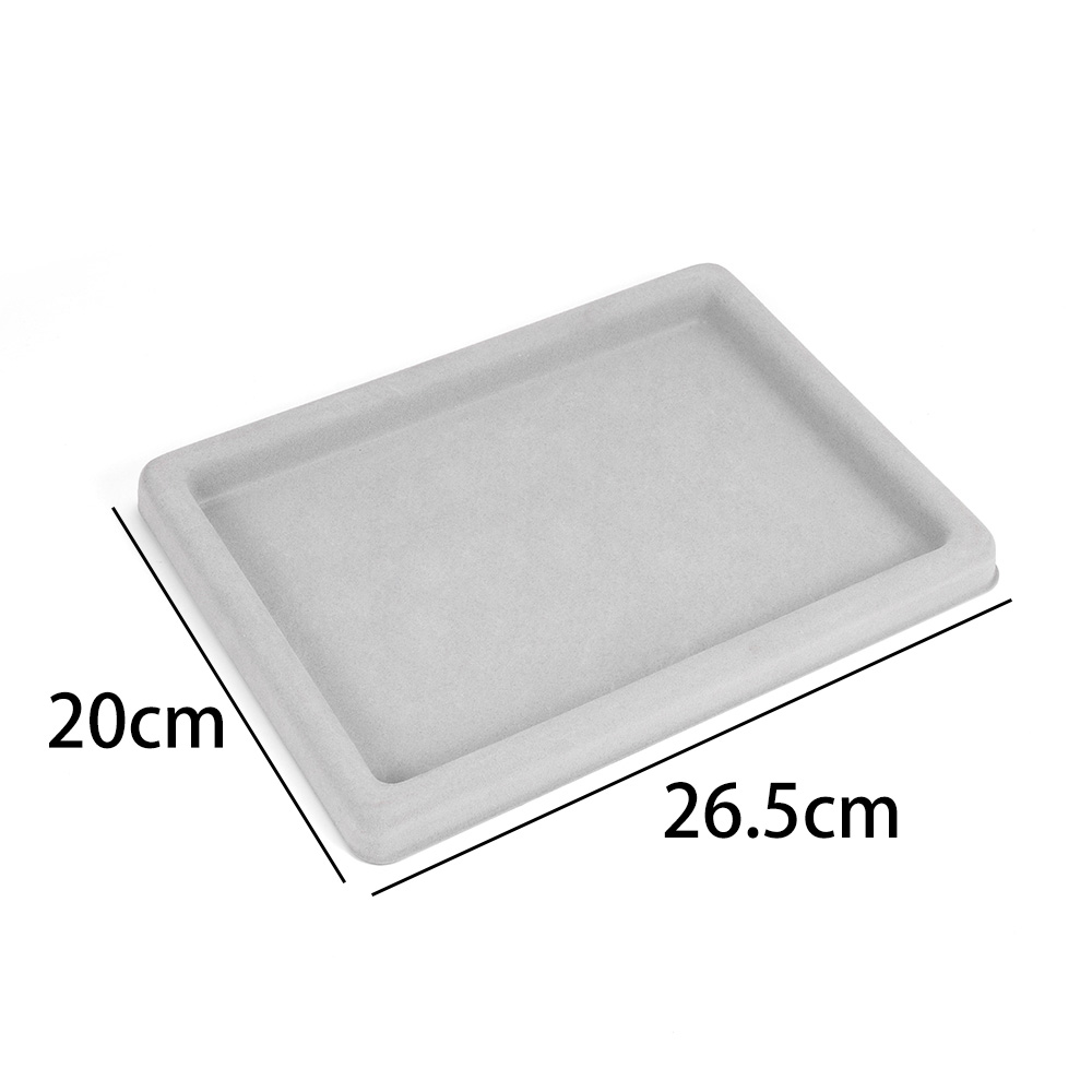 Gray Flocked Bead Board Jewelry Making Measuring Tool for DIY Bracelet Necklace Accessories Findings Organizer Tray Craft: Orange