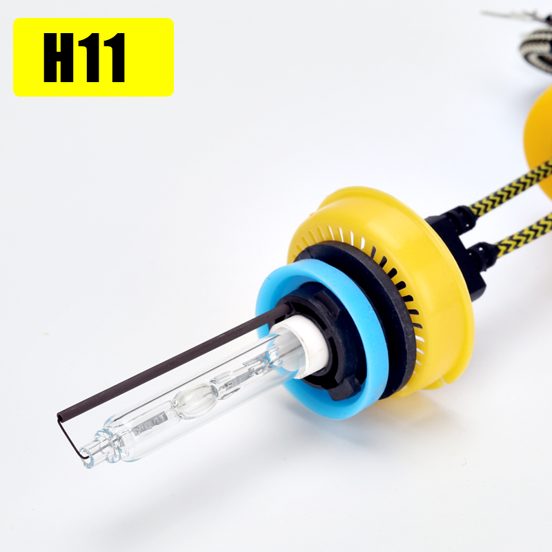 Xenon 55W HID Xenon H7 bombilla de faro H1 H3 H11 h7 9005 9006 kit oculto de xenón 6000k reemplazar lámpara halógena luz automática