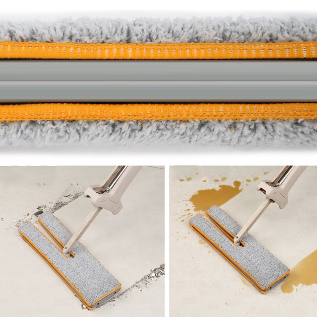 Dropshipping spray mop piso de madeira ultra-sônico limpador longo lidar com janela escova de limpeza multi-funcional ferramentas do agregado familiar almofada
