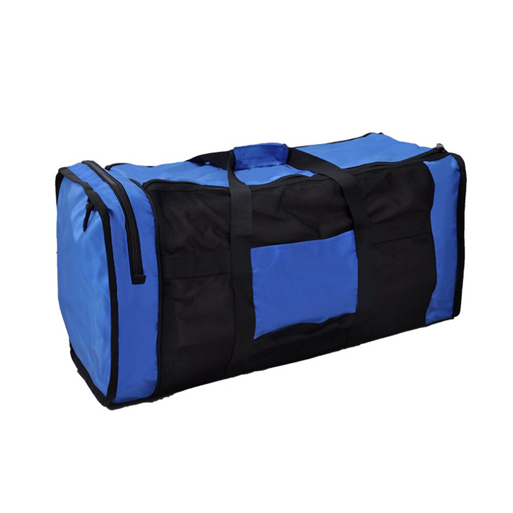 Fly Fishing Wader Bag Fish Diving Sports Chest Waders Wading Boots Shoes Storage Fisher Accessories Clothes Tools Hand Net Bag: blue