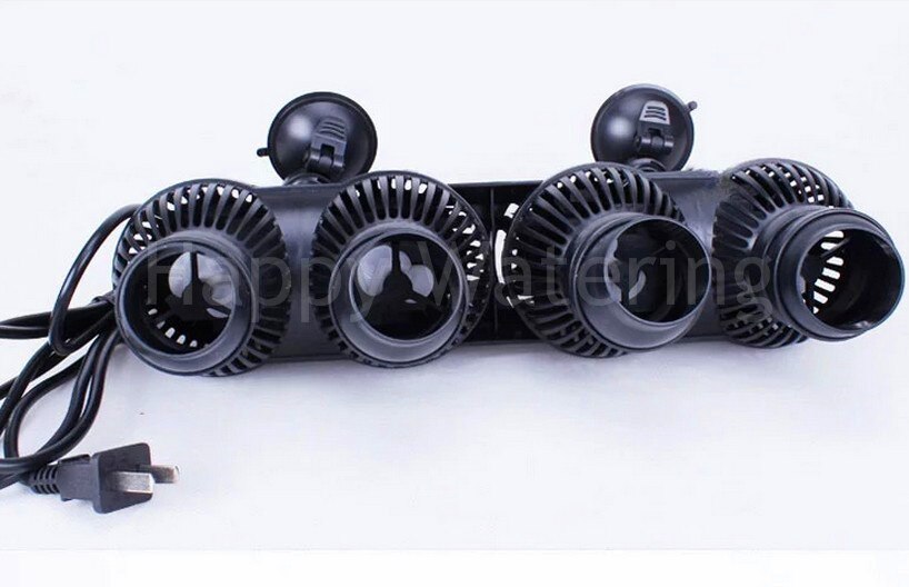 JVP-402A Type Dual Powerhead Wave Maker 48W Aquarium Fish Tank 220V Air Pump Wavemaker