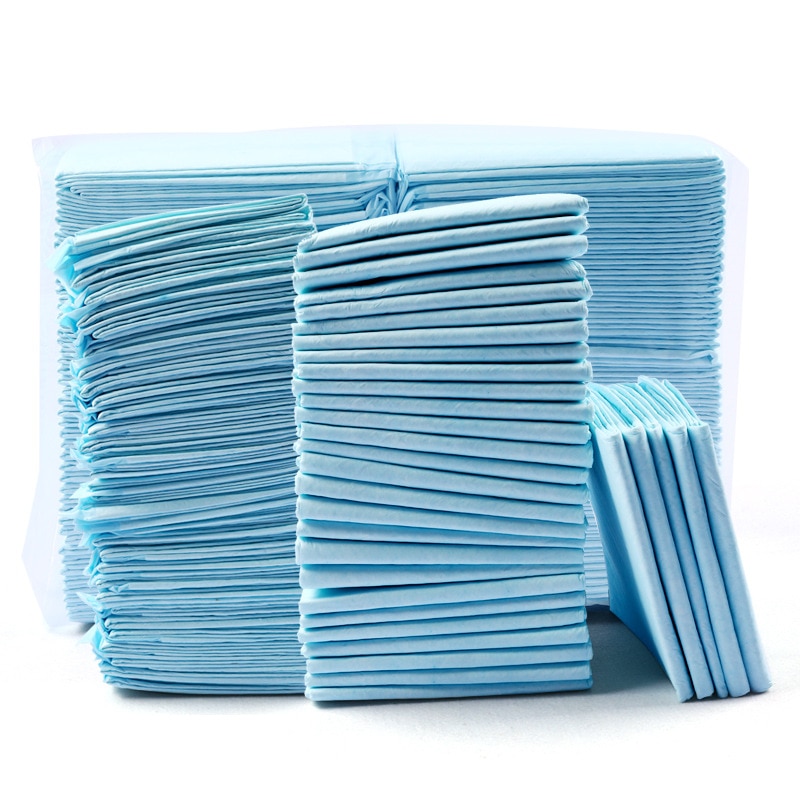 Hundblöjor engångs hundträning kissskydd friska rena hundunderlägg sml xl hund urinal pad husdjurstoalettmatta
