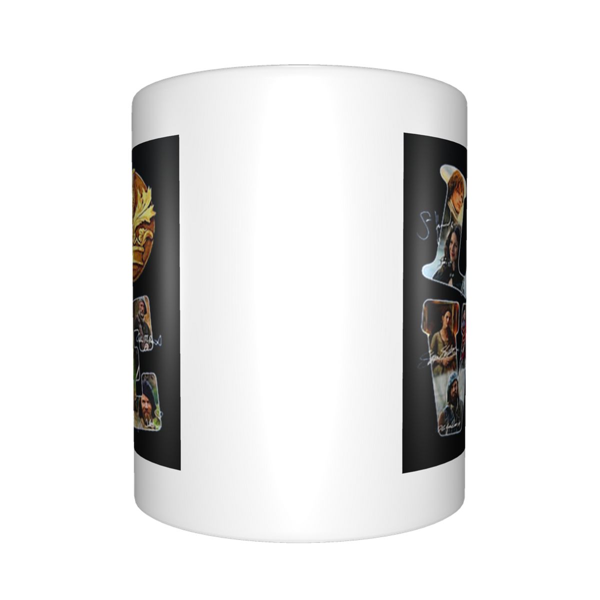 Love Outlander Tv Series Signature Mug Coffee Cup Coffee Mug Grandma Skull Coffee Cup