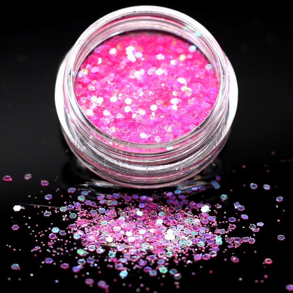 1 stk lyseblå farve neglesten ab farve rhinestone uregelmæssige perler manicure til negle kunst dekorationer krystaller: 5