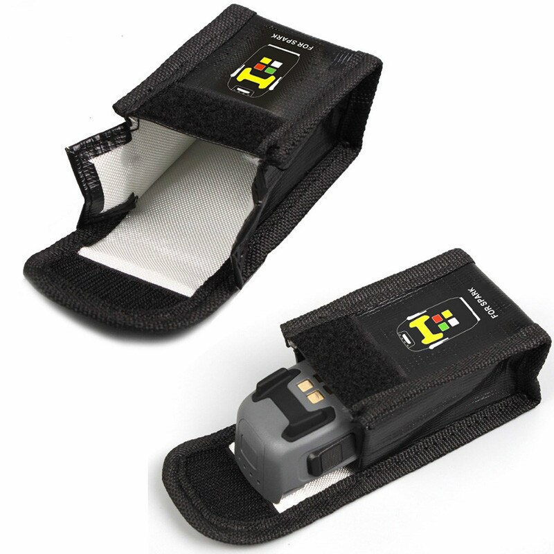 Lithium Battery Box Explosion-Proof Safety Storage Bag Fire-Proof And Heat-Resistant Protective Box Suitable For Dji Spark