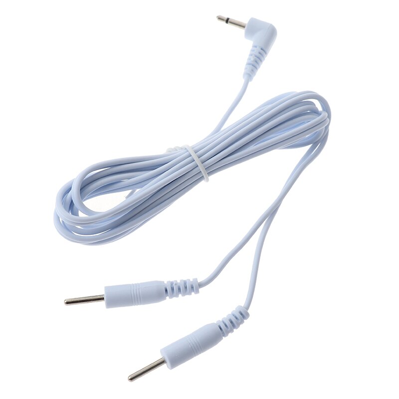 1 Pcs Elektrotherapie Elektrodestroomdraden Kabel Voor Tientallen Stimulator 2.5 Mm Aansluiting Massage Stimulator 2.5 Mm Plug