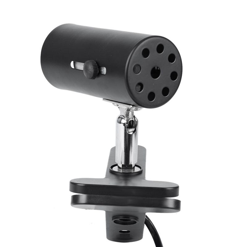 Nw-02 Reptilien Licht Mit Klemme Keramik Wärme Emitter Unterstützung Infrarot Lampe (Eu-stecker)-Schwarz