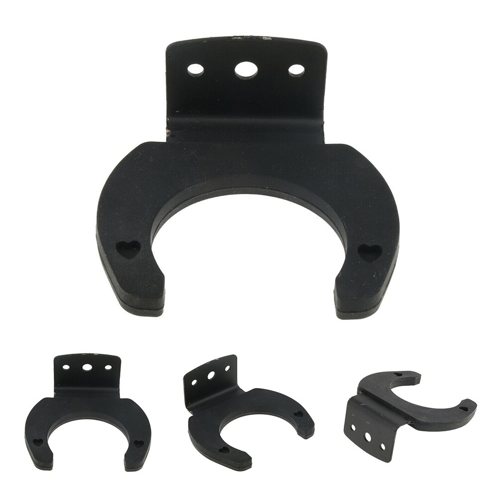 2Pcs Ondersteuning Schorsing Opknoping Radio Station Wall Mount Stand Siliconen Clip Draadloze Microfoon Haak Houder Universele Hanger