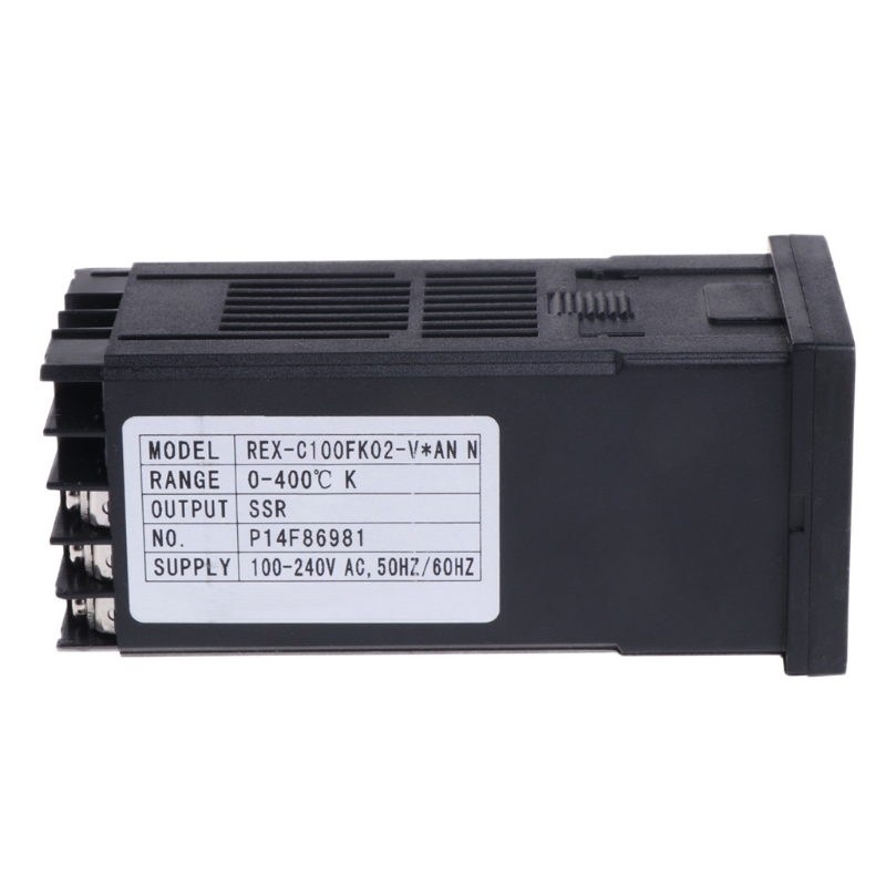 PID Digitale TEMPERATUURREGELAAR REX-C100 0 Tot 400 graden K Type Ingang SSR Output Temp Controller LS'D Tool qiang