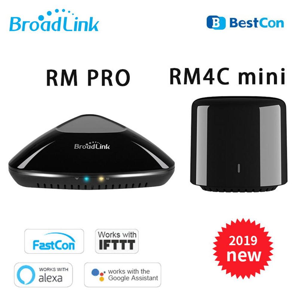 Broadlink RM4C Mini Bestcon IR Remote Control RM Pro RF 4G WiFi Controller Smart Home Automation Work With Alexa Google Home TV