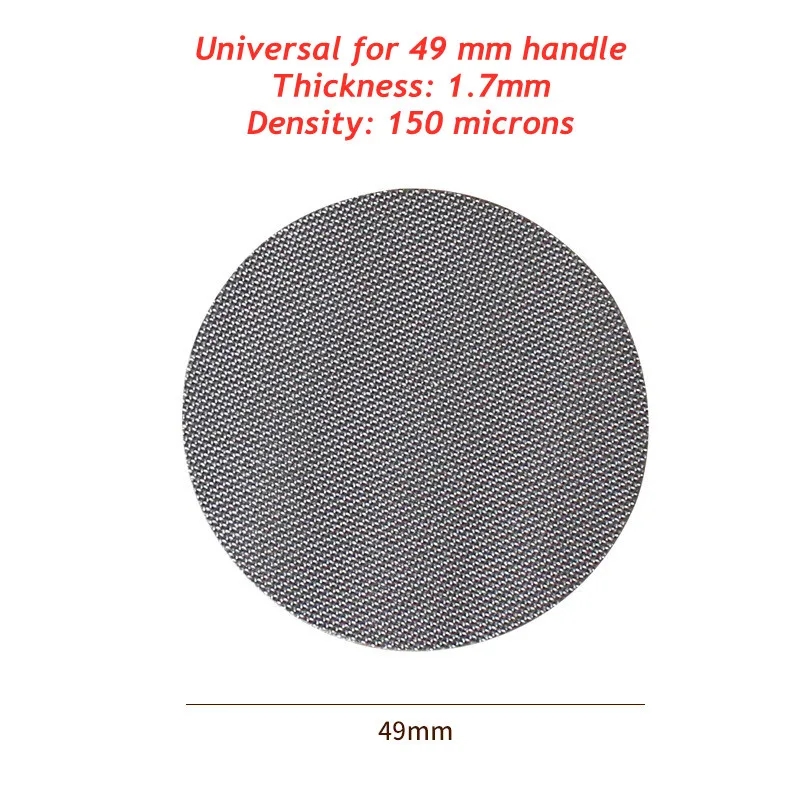 49mm Coffee Puck Screen 58mm 51mm 54mm 53mm Portafilter Filter Mesh Plate Coffee Filter Screen Espresso Puck Screen Coffee Maker: Navy Blue