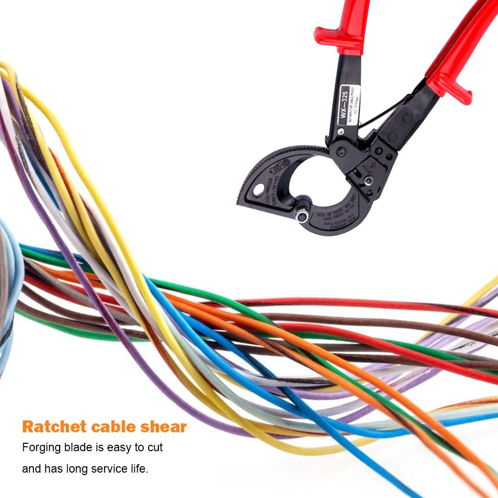 Multi-functional Ratcheting Ratchet Cable Cutter Wire Cutter Cable Cutter Pliers Ratchet Wire Stripper Electrician Tool