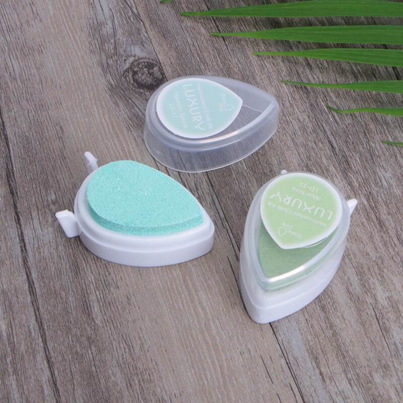 Mini Farbige Tinte Pad Stempel Pigment Mehrere Helle Farben Waschbar für Kid Graffiti Mard, Der DIY Handwerk Scrapbooking