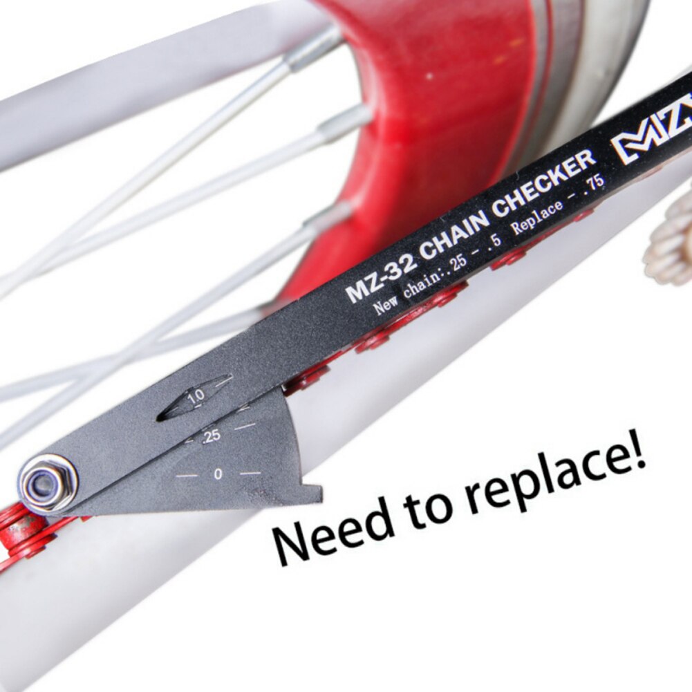 Multifunctional Wear Indicator Measuring Instrument Gauge Bicycle Chain Checker