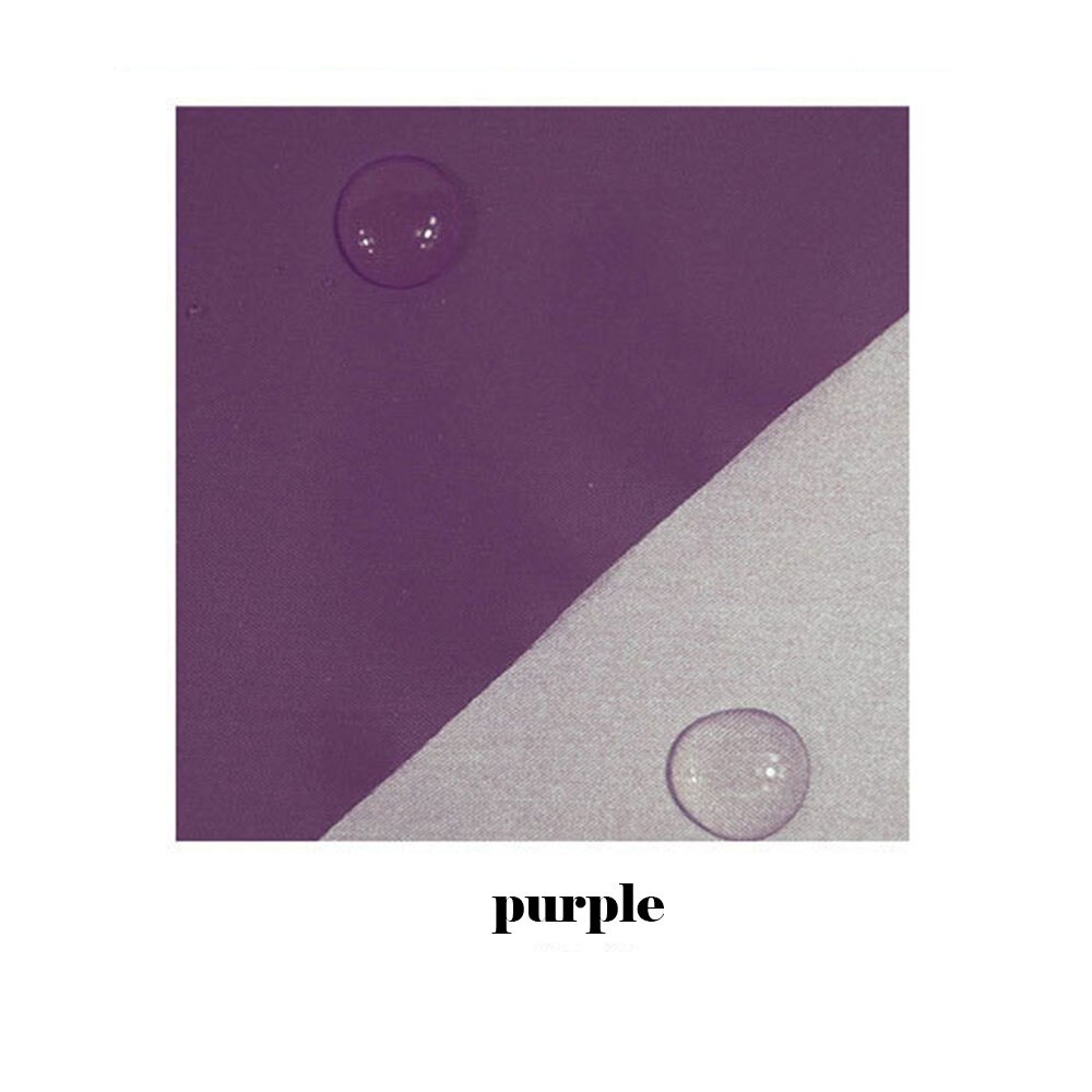 Silber Beschichtet Blackout Stoff Nylon Stoff Wasserdicht Polyester Regenschirm Drachen Wimpel DIY draussen Lager Zelt Sitz Abdeckung Material: Violett