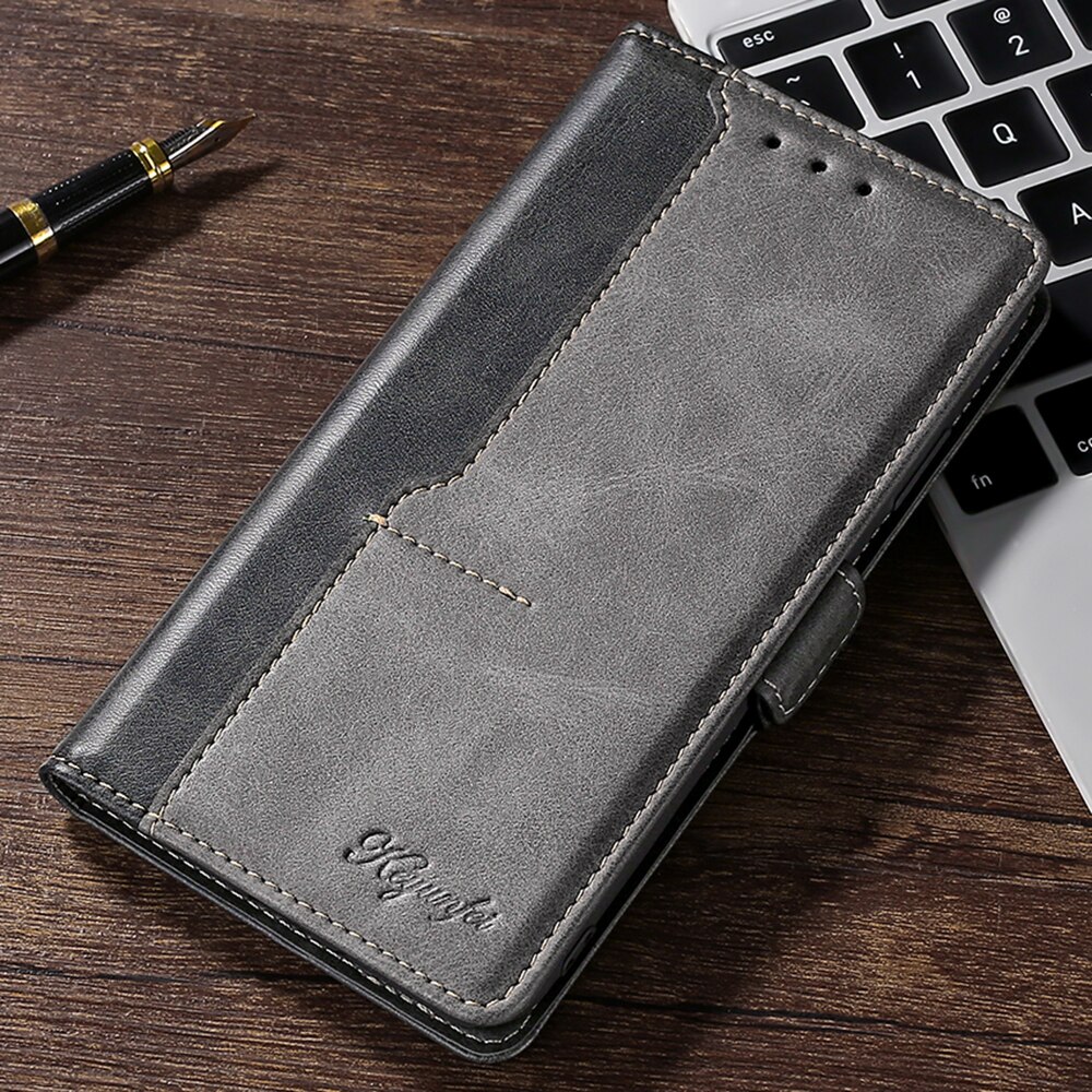 For Xiaomi Redmi Note 11 Global Case Card Wallet Magnetic Cover For Redmi Note 11S 6.43 inch Coque Flip Leather Book Phone Case: Redmi Note 11 Global / dark gray