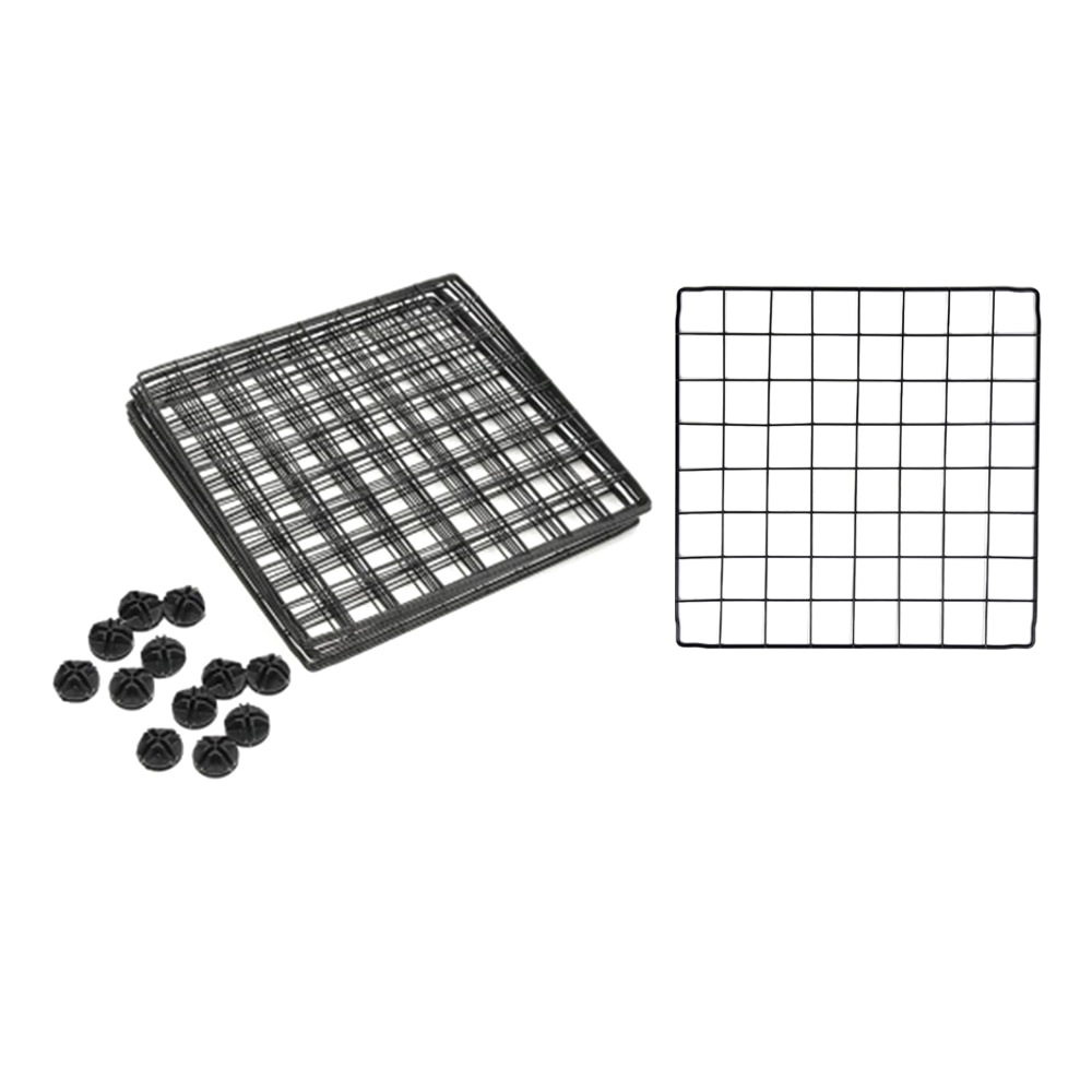 Durable Small Animal Cage Portable Metal Wire Yard Fence Pet Playpen Animal Fence Cage Kennel Crate