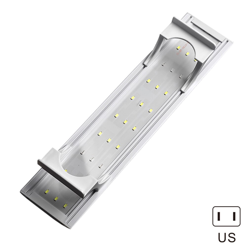 LED Aquarium Light Fish Tank Lamp Lighting Energy Saving Portable Full Spectrum TB: US