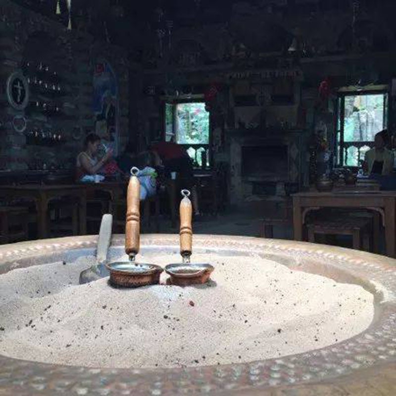 Turk Turkish Coffee Pot Coffee Turk Turkish Copper Coffee Maker for Turk Cezve Cafeteria Wooden Handle Cevze