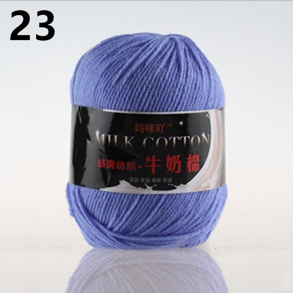 Craft art Dubbele breien Haak DK Garen Wol Melk fiber katoen 50g Bal: 23