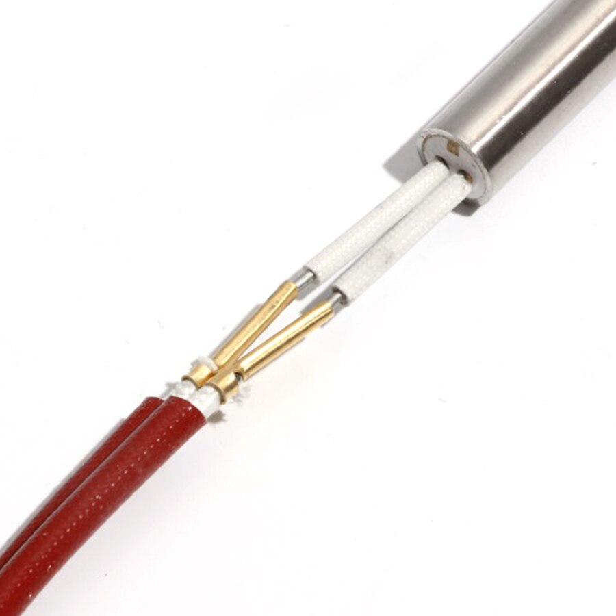 2PCS 12.5mm Diameter 320~360mm Cylindrical Single Head Heating Tube 304SUS Cartridge Heater 110/220/380V 1250/1300/1350/1400W