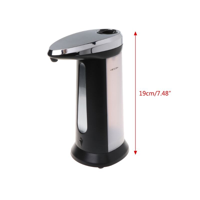 Touchless Automatic Smart Soap Liquid Dispenser Infrared Motion Sensor Pump for Bathroom Kitchen Toilet