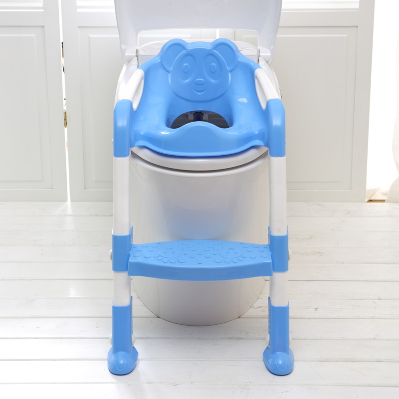 2 färger baby potträningssits #39 med justerbar stege spädbarn toalettsits toalettstol hopfällbar sits
