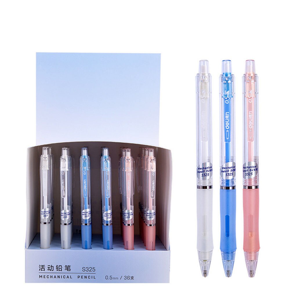 1pc 0.5/0.7mm Mechanical Pencil 2B Automatic Pencils Press Pen Drawing Stationery Student School Office Supplies for Kids: 1pc Random 0.5mm
