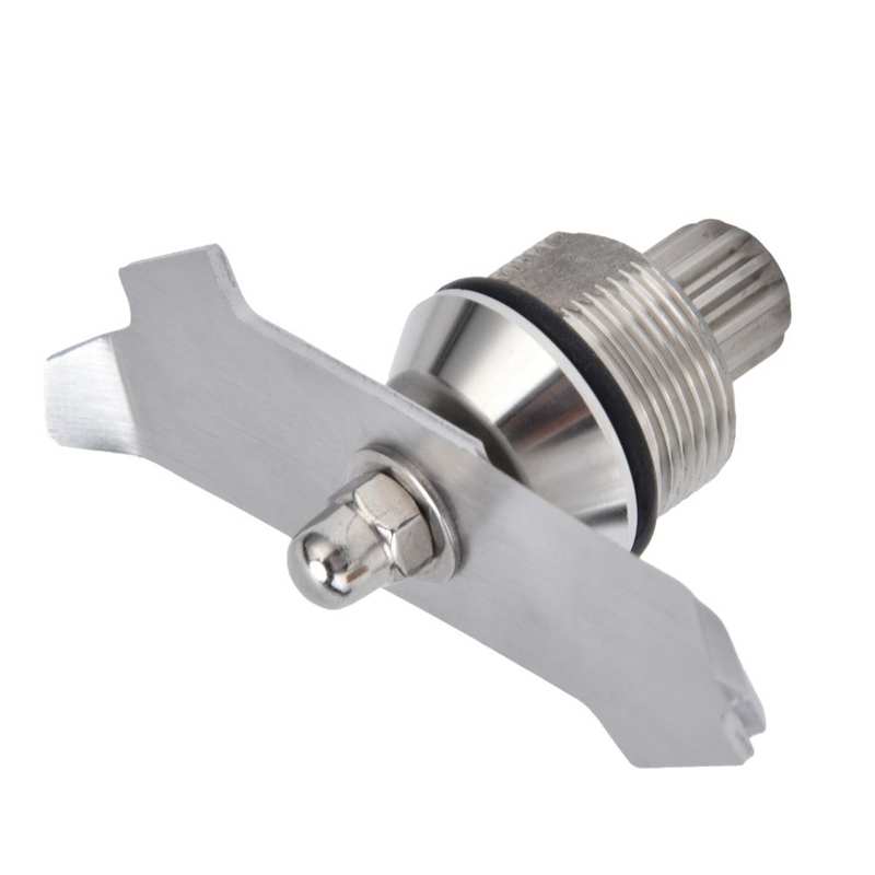 Rvs Blender Blade Vergadering Vervanging Verbreden 2 Blad Blade Voor Blender Juicer Onderdelen Keukenapparatuur Accessoire