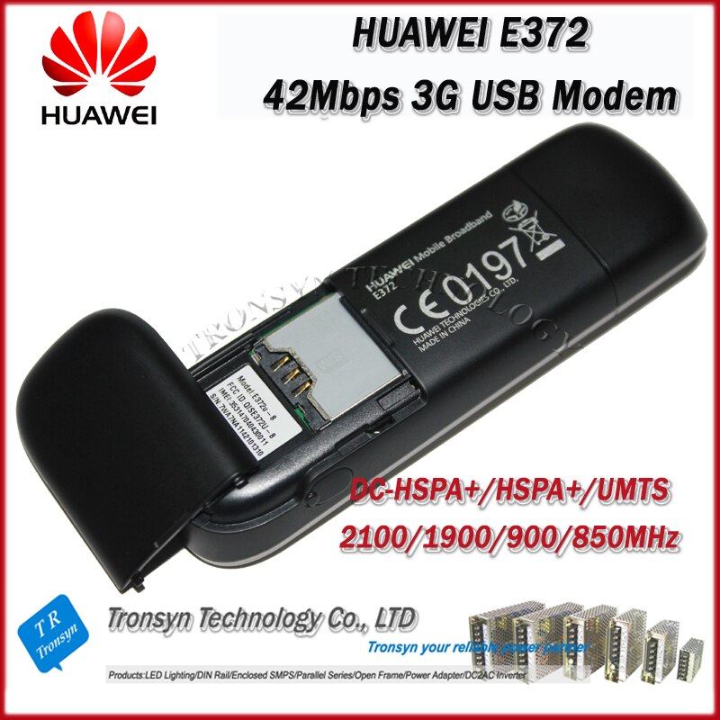 Original Unlock DC-HSPA+ 42Mbps HUAWEI E372 3G USB Sim Card Modem And 3G USB Data Card Support All Band