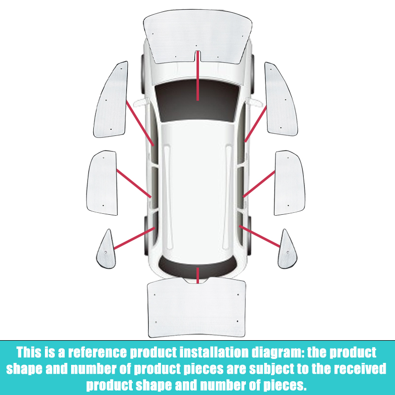 Hongqille  h5 aurinkovarjoa, auton täysi peitto, auringonpaiste, tuulilasi, aurinkosuojat, aurinkosuoja, lämmöneristystarvikkeet: Musta