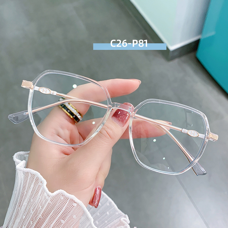 Women Full Rim Optical Eyeglasses Frame Optional Colors Prescription Glasses TR-90 Eyewear Blue Light Blocking: Red