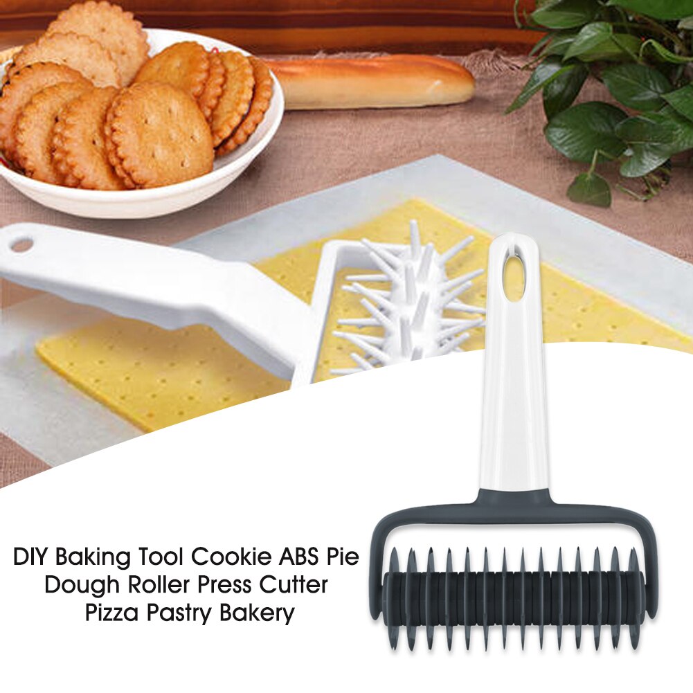 Press Cutter Lattice Restaurant DIY Baking Tool Embossing Cake Home Kitchen Bread Pizza Pastry Bakery Pie Dough Roller ABS