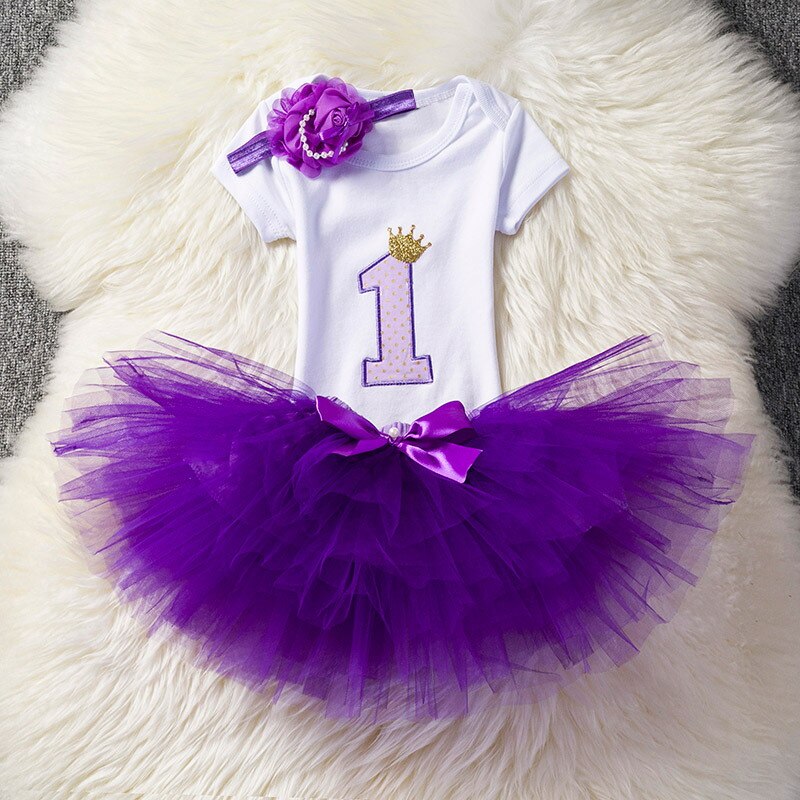 Peuter Kleding Meisje Feestjurk Doop Kinderen Jurken Elegante 1 Jaar Baby Verjaardag Jurk Tutu Dragen Kids Kleding