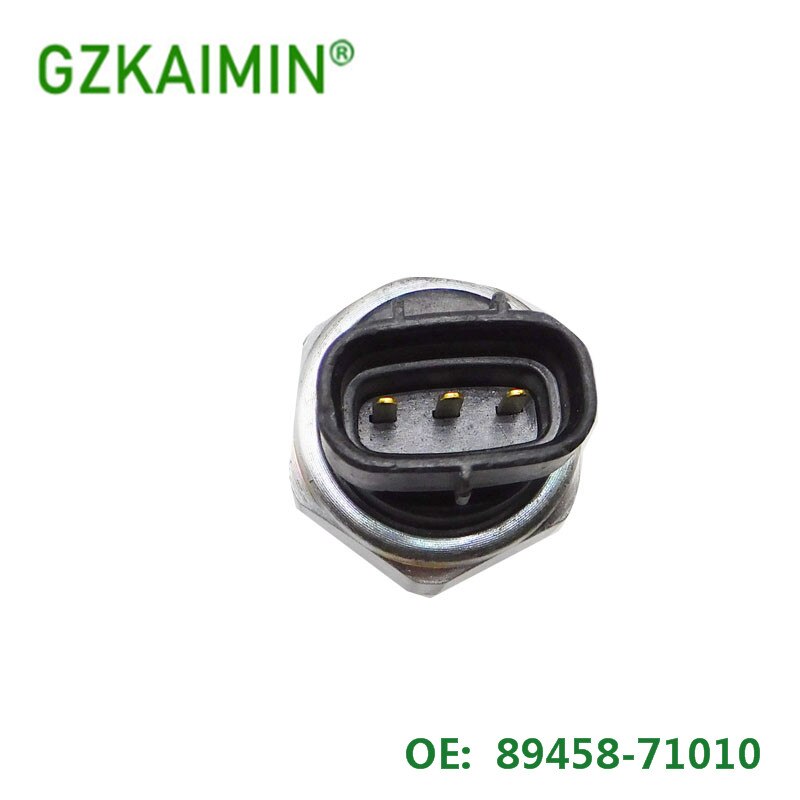 2 uds Sensor de presión Common Rail OEM 89458-71010, 499000-6120 para toyota Hilux 2AD-FTV